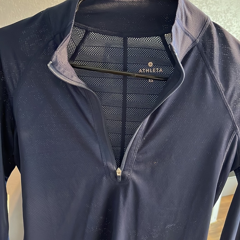Athleta Sheer Half Zip Running Jacket - image 4
